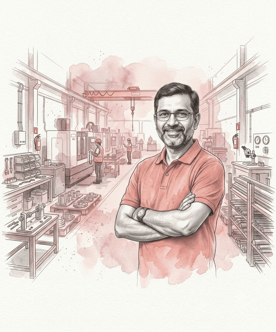Premraj Menon, MSME consultant for Tamil Nadu founder-led manufacturing businesses